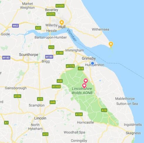 Area Map Kids Entertainer Lincolnshire